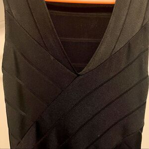 French connection sz xxs black bandage dress NWOT